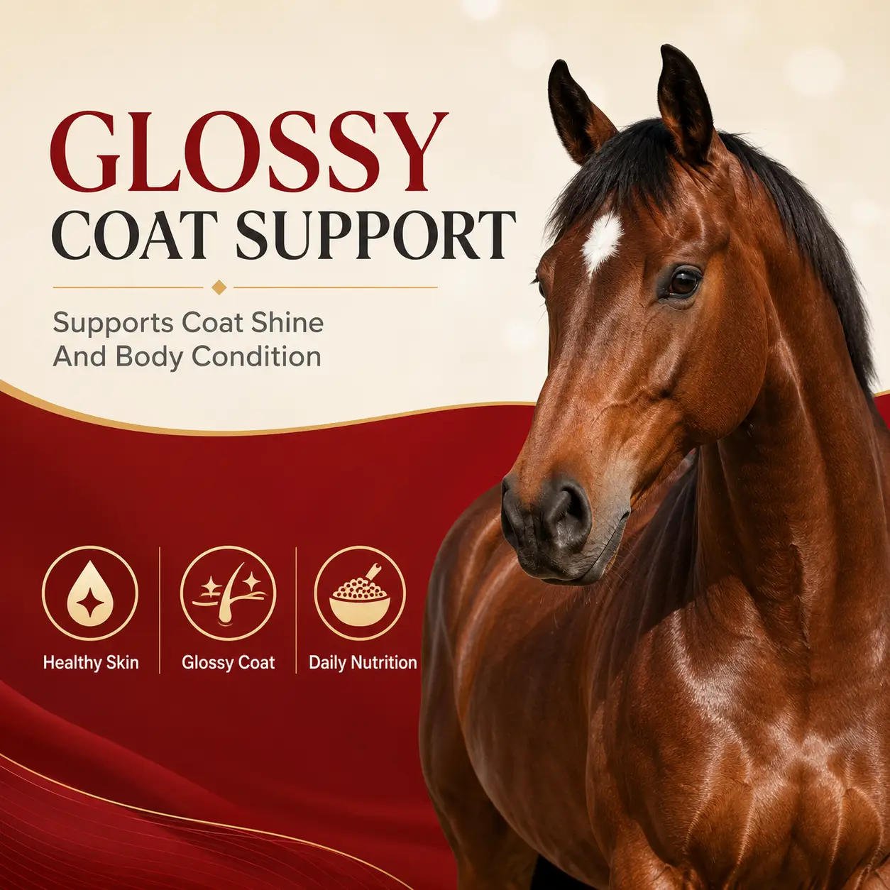 Omega Horseshine Hoof, Skin & Coat Soft Chews for Horses 4