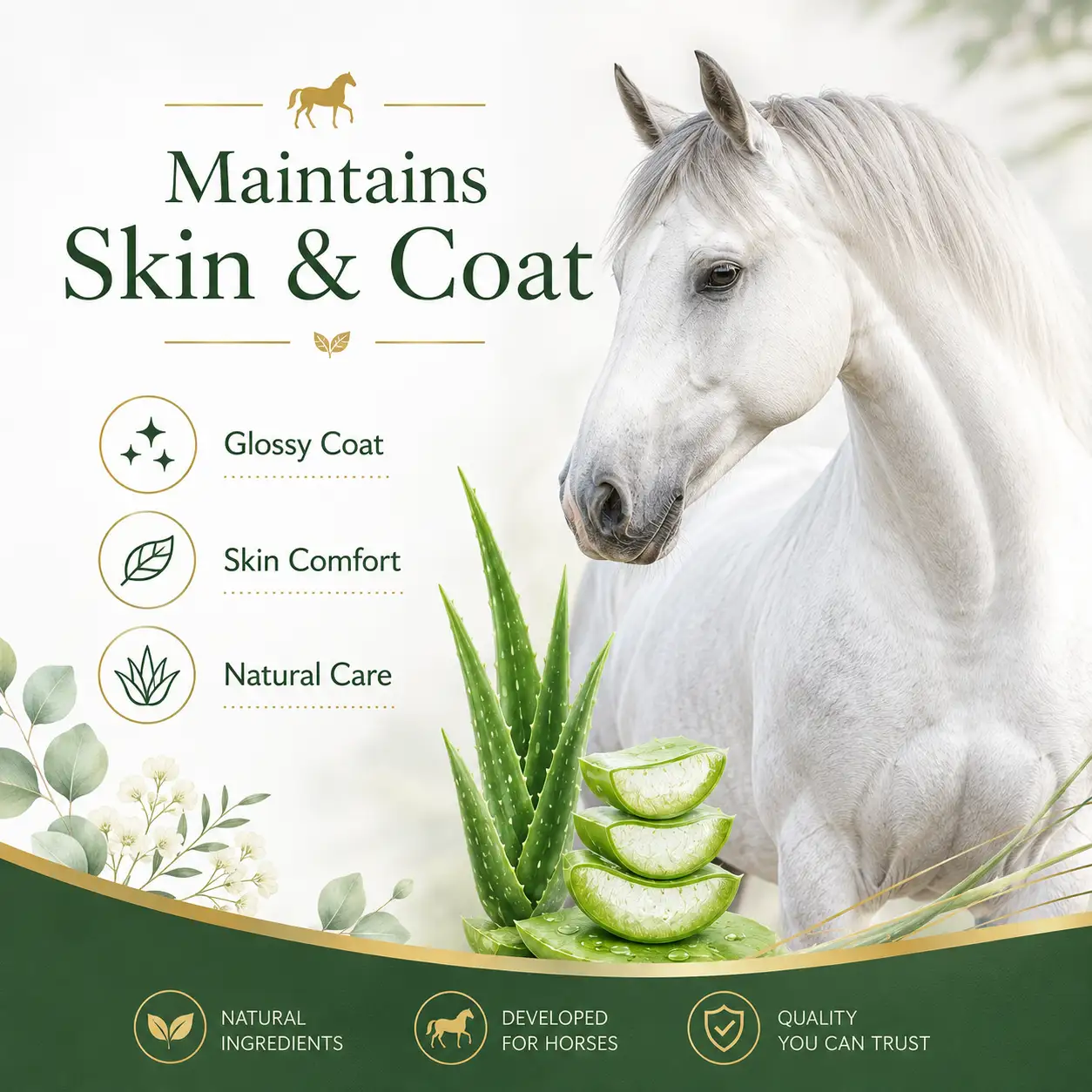 Simple Aloe Vera Soft Chews for Horses 4