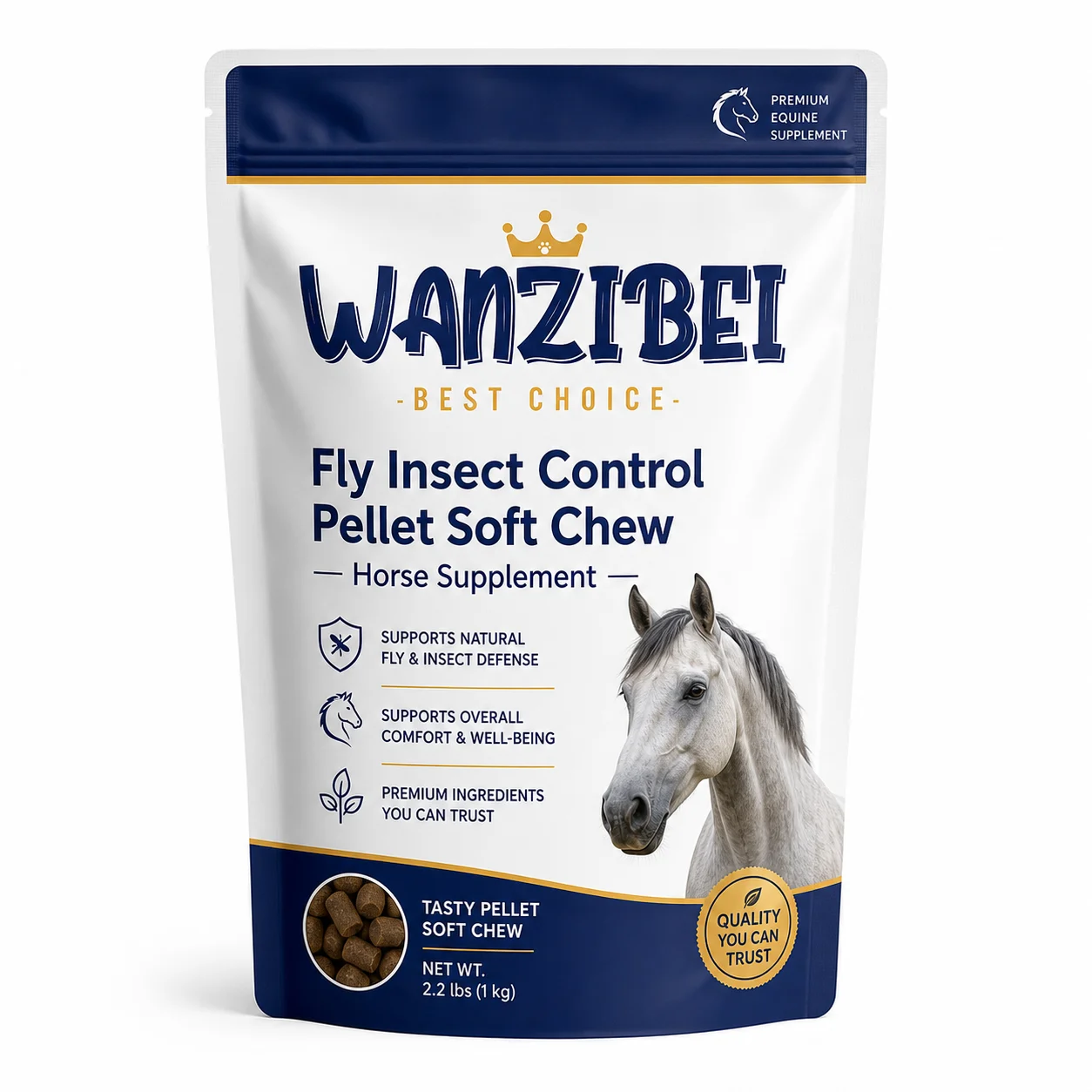 Fly Insect Control Soft Chews for Horses
