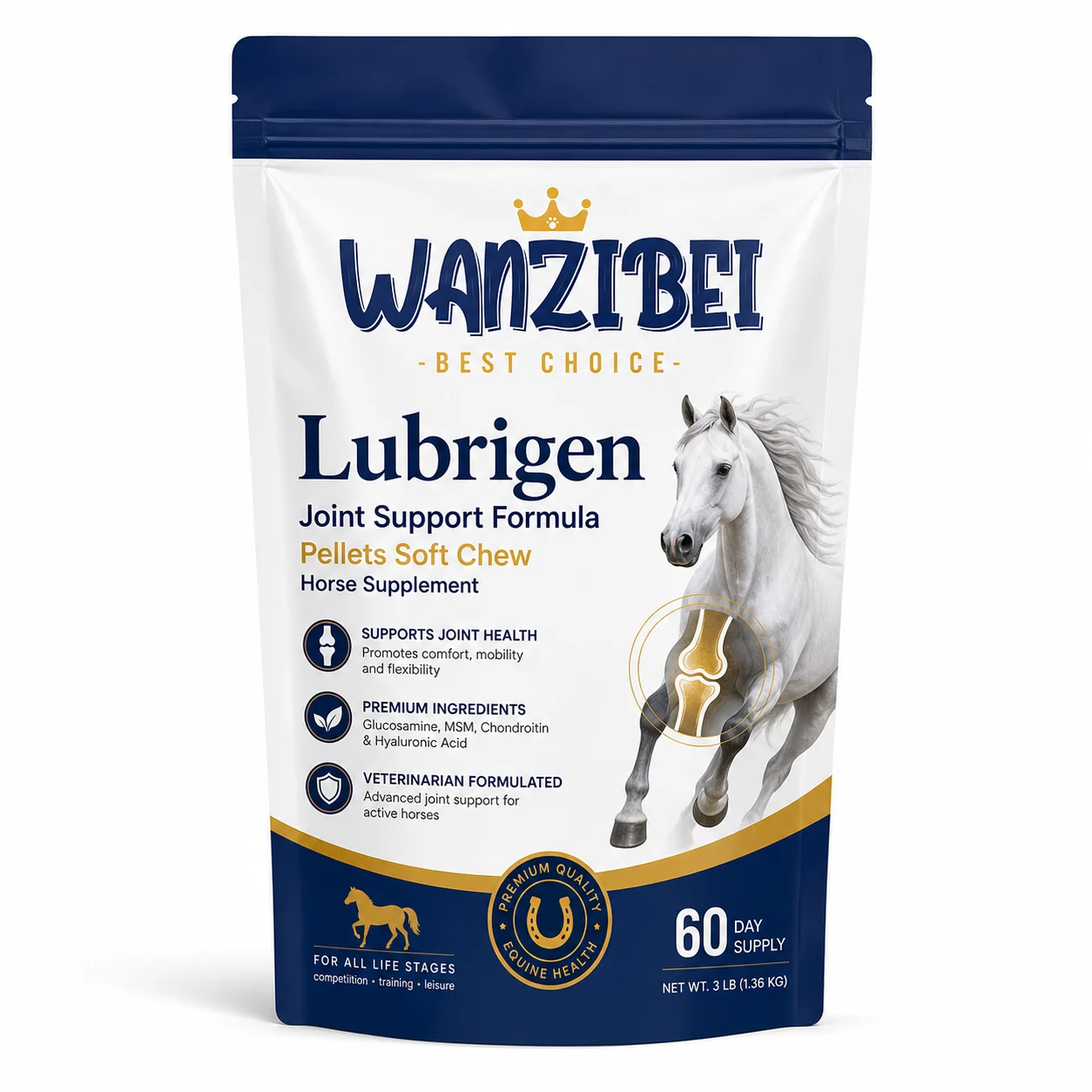 Lubrigen Joint Support Soft Chews for Horses