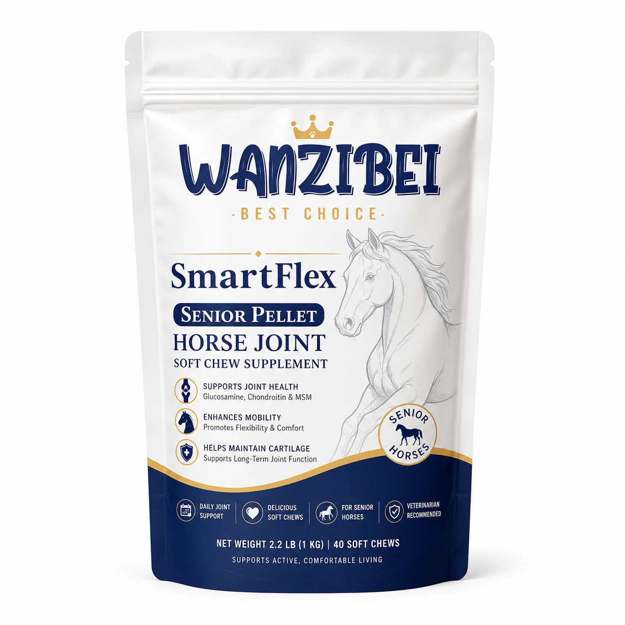 SmartFlex Senior Soft Chews for Older Horses