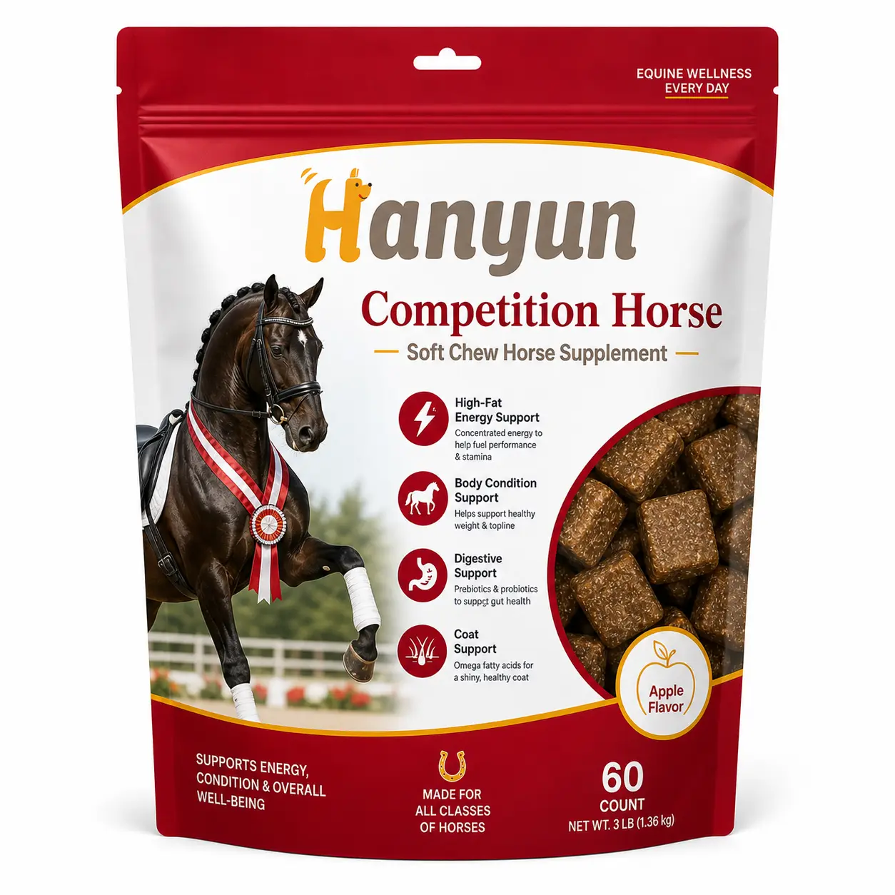 HanYun Competition Horse Soft Chew Supplement