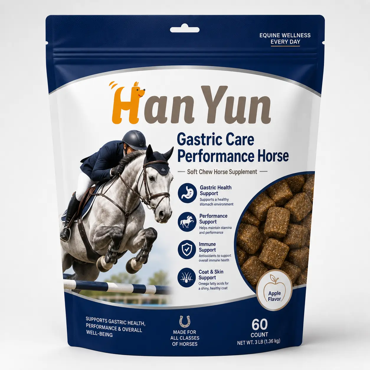 HanYun Gastric Care Performance Horse Supplement