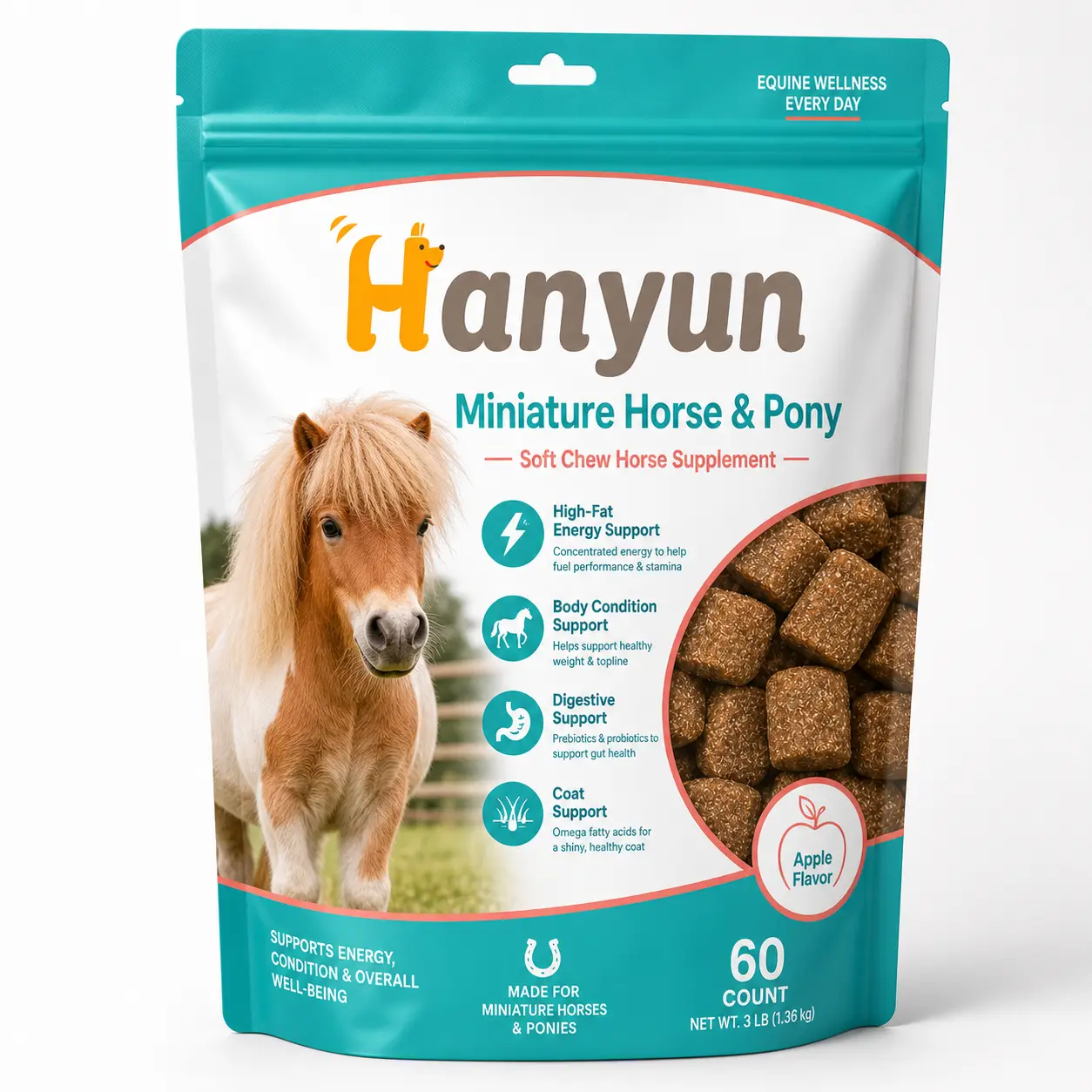 HanYun Miniature Horse & Pony Soft Chew Supplement